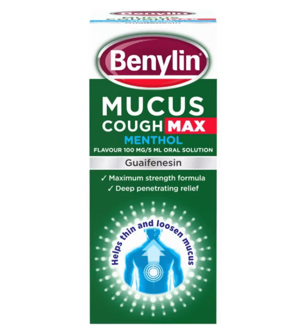 Benylin Mucus Cough Max Menthol Syrup