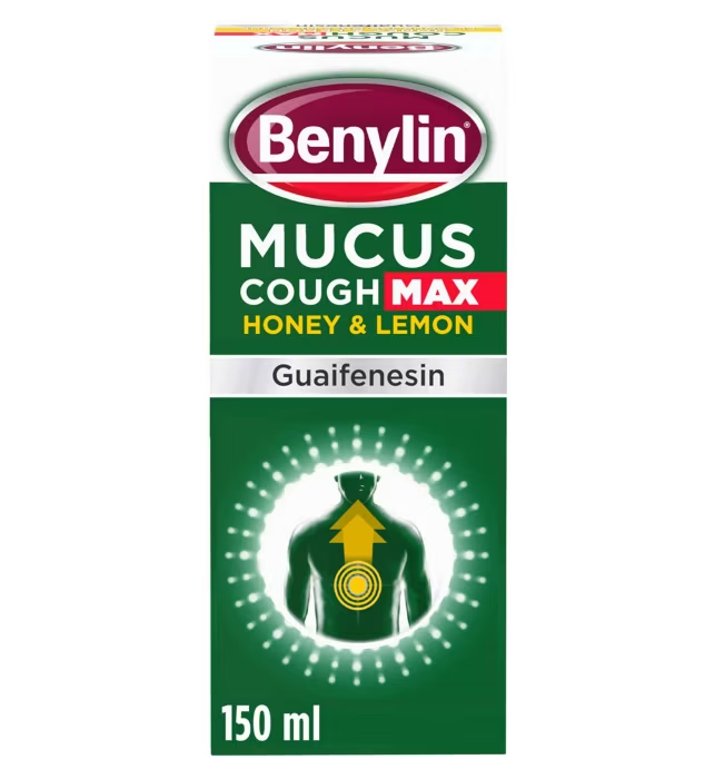 Benylin Mucus Cough Max Syrup - Honey & Lemon