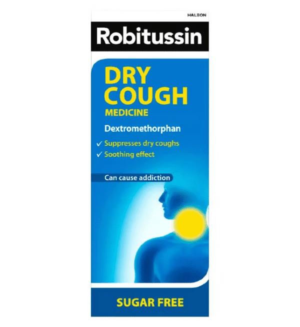 Robitussin Dry Cough Medicine - 100ml