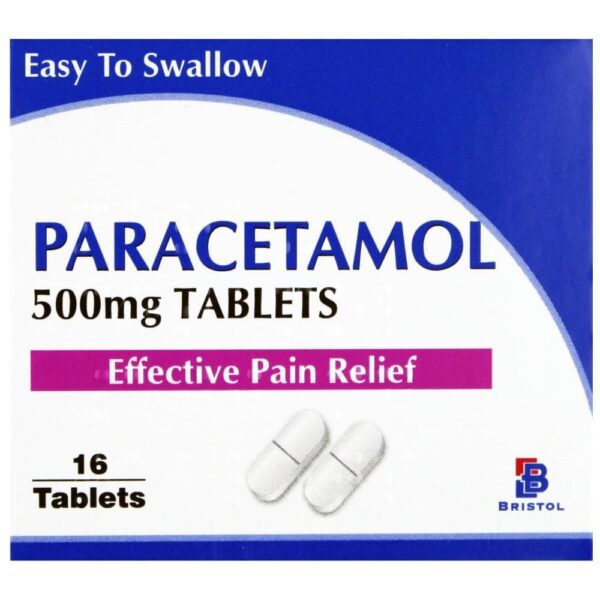 Paracetamol 500mg tablets (16)